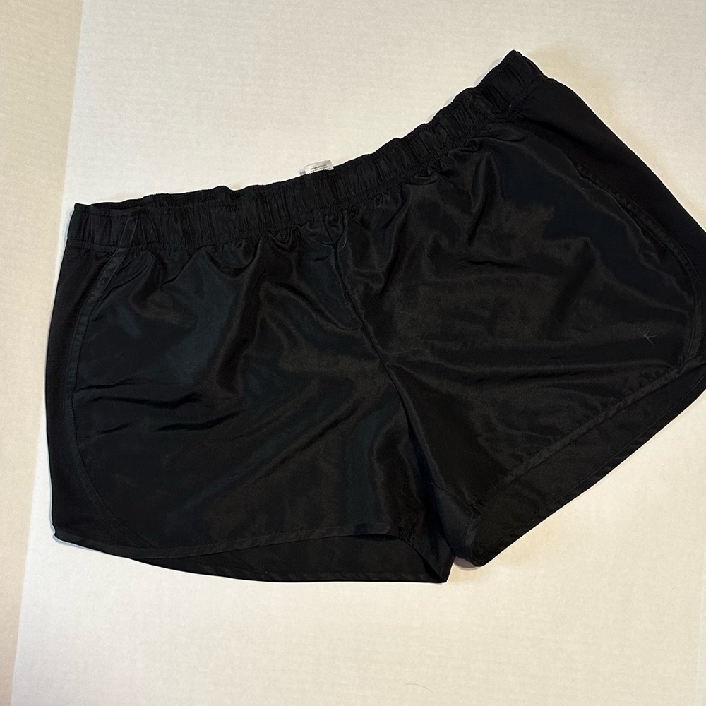 Danskin shorts. Black. Size 16-18.